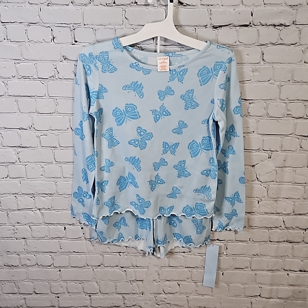 Cat & Jack butterfly pajama set